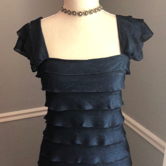 M.S.S.P Max Studio Gorgeous Blue Dress - Picture 2 of 7